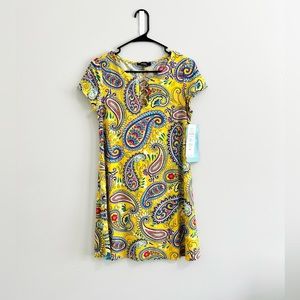 MSK Yellow Casual Dress